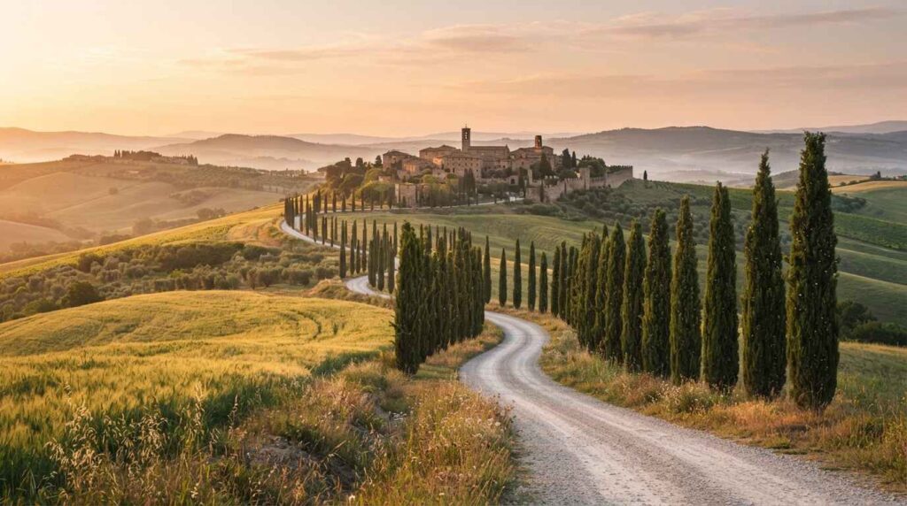 come creare un itinerario equilibrato in Toscana